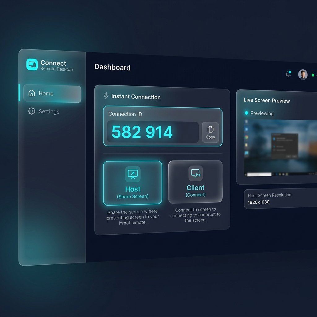 Connect Remote Desktop project screenshot