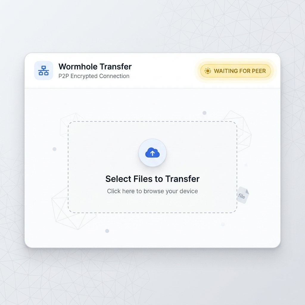 Wormhole Transfer project screenshot